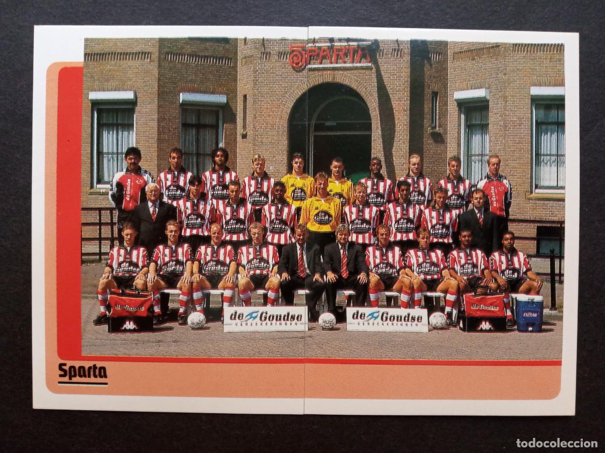 Cromos de F&uacute;tbol: N&ordm; 281 - 282 SQUAD SPARTA ROTTERDAM WOUDEN ⚽ PANINI &reg; VOETBAL EREDIVISIE 1998 1999 98 99 SIN PEGAR
