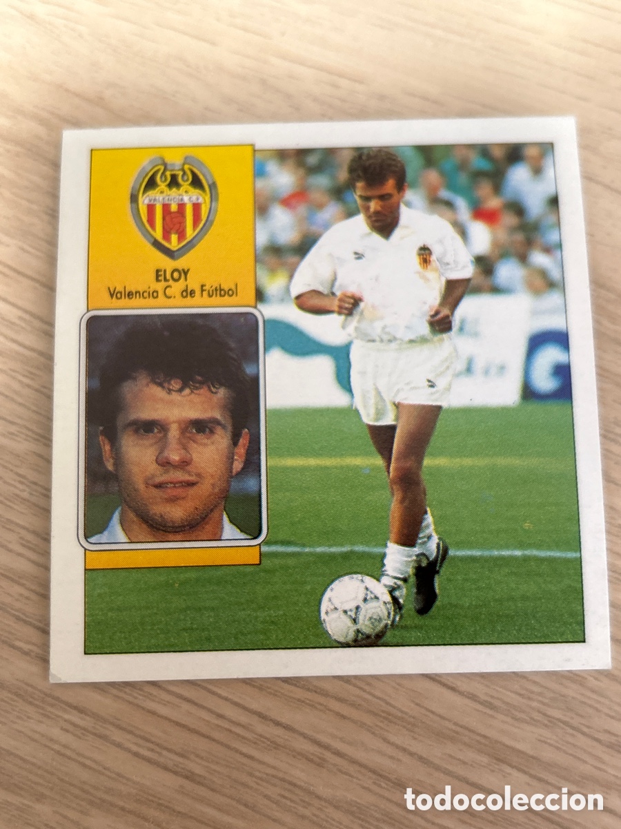 Cromos de Futebol: ELOY VALENCIA LIGA ESTE 1992 1993 92 93 NUNCA PEGADO SIN PEGAR