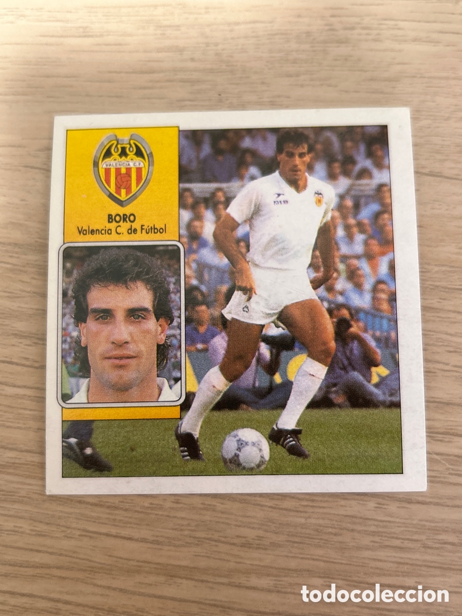 Cromos de Futebol: BORO VALENCIA LIGA ESTE 1992 1993 92 93 NUNCA PEGADO SIN PEGAR