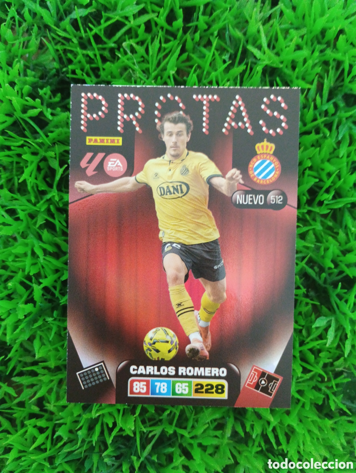 Cromos de Futebol: Carlos Romero Espanyol PROTAS Adrenalyn 25-26 # 512