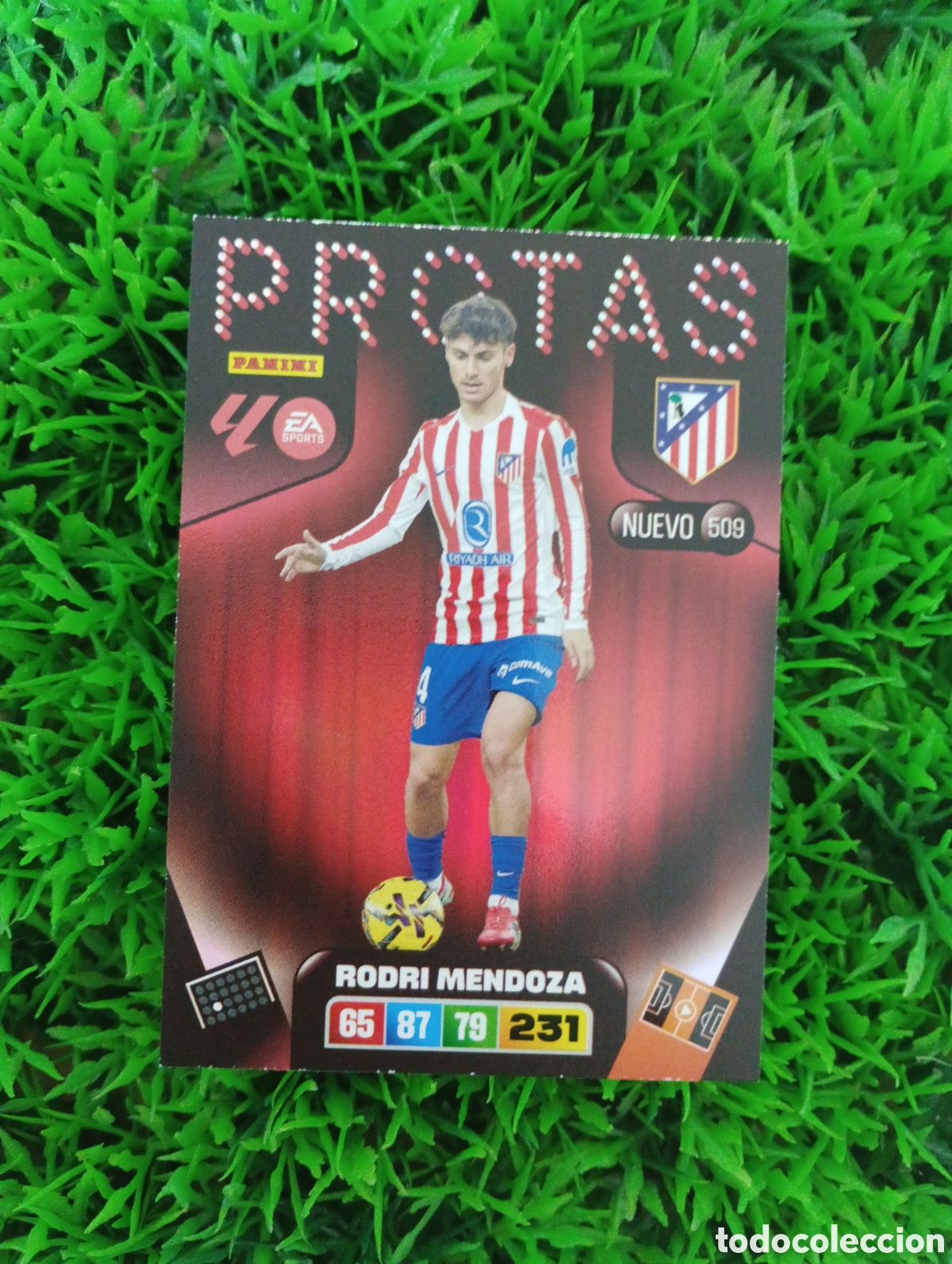 Cromos de Futebol: Rodri Mendoza Atletico De Madrid PROTAS Adrenalyn 25-26 # 509