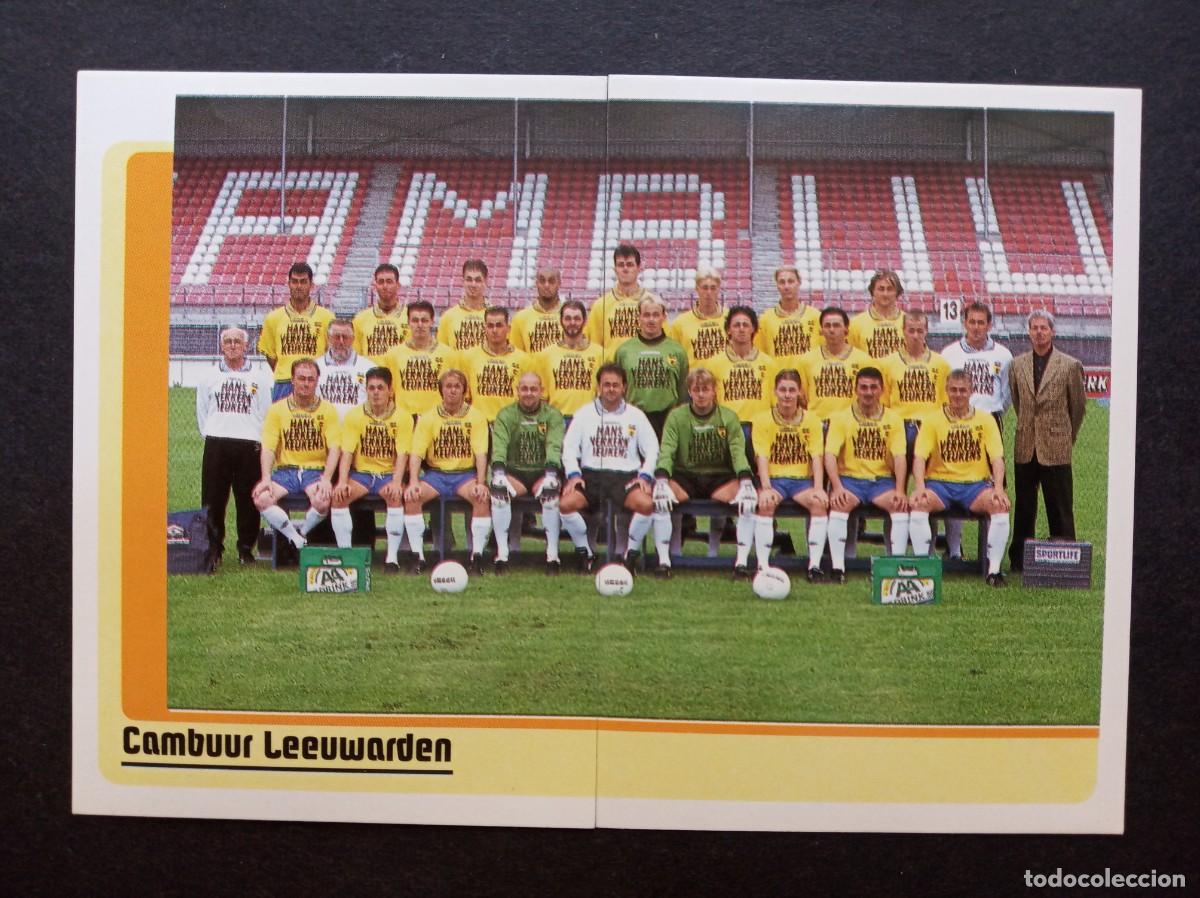 Cromos de Futebol: 371 - 372 SQUAD CAMBUUR LEEUWARDEN BERGHUIS ⚽ PANINI &reg; VOETBAL EREDIVISIE 1998 1999 98 99 SIN PEGAR