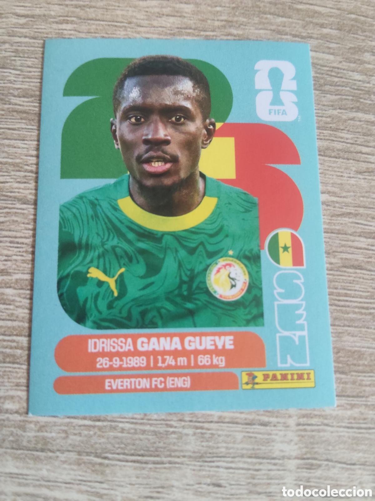 Fu&szlig;ball-Sticker: Panini mundial 2026 SEN 9 Idrissa Gana Gueye Senegal