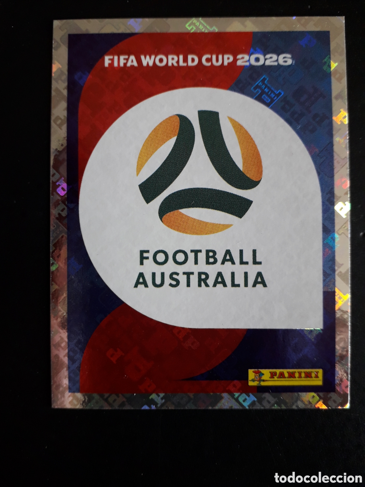 Fu&szlig;ball-Sticker: ESCUDO AUSTRALIA AUS 1 MUNDIAL F&Uacute;TBOL 2026 FIFA WORLD CUP PANINI SIN PEGAR PEDIDO M&Iacute;NIMO 3&euro;