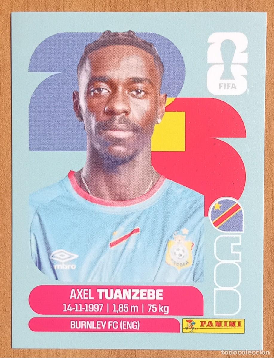 Fu&szlig;ball-Sticker: Figurina Panini 2026 Cromo World Cup Usa Mundial 2026 Axel Tuanzebe Congo n COD 4