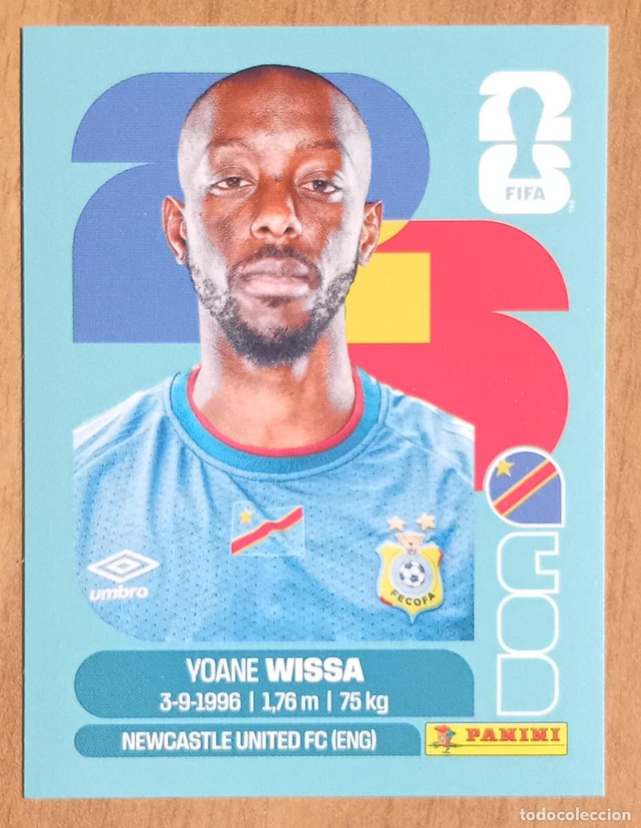 Fu&szlig;ball-Sticker: Figurina Panini 2026 Cromo World Cup Usa Mundial 2026 Yoane Wissa Congo n COD 16