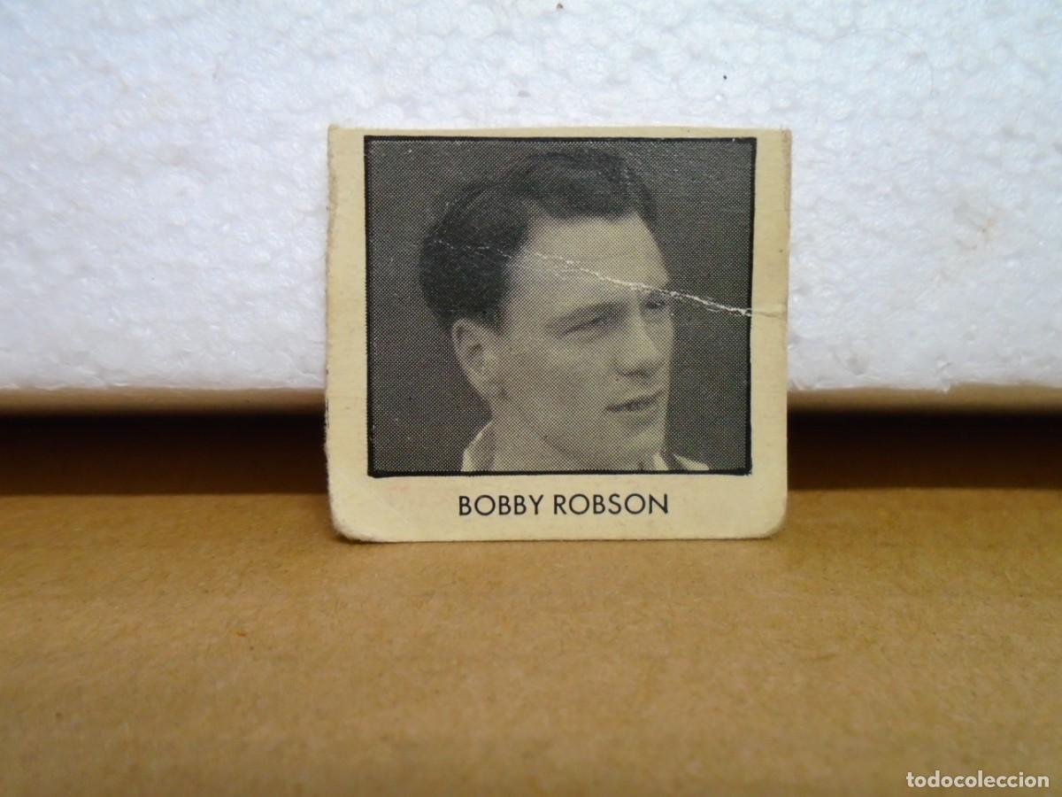 Fu&szlig;ball-Sticker: CROMO FUTBOL.BOBBY ROBSON,JUGADOR Y ENTRENADOR.EDIC. INGLESA,A&Ntilde;OS 50.