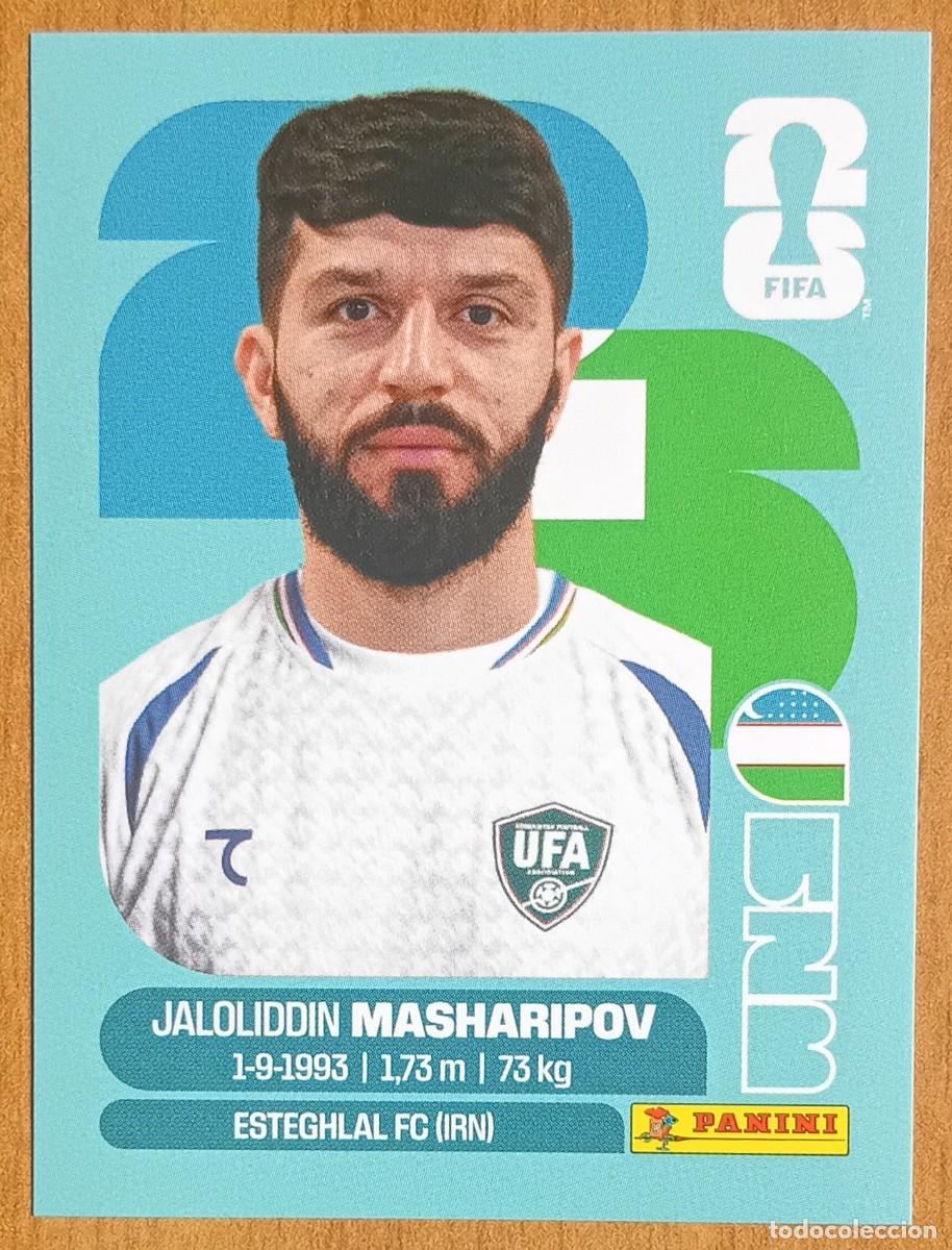 Fu&szlig;ball-Sticker: Figurina Panini 2026 Cromo World Cup Usa Mundial 2026 Jaloliddin Masharipov Uzbekistan n UZB 18