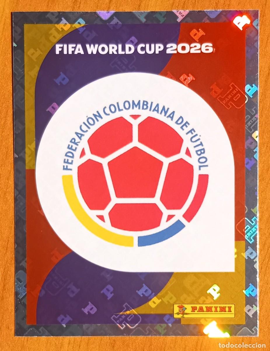 Fu&szlig;ball-Sticker: Figurina Panini 2026 Cromo World Cup Usa Mundial 2026 scudetto escudo badge Colombia n COL 1