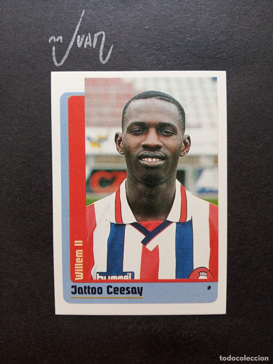 Cromos de F&uacute;tbol: N&ordm; 140 JATTOO CEESAY WILLEM II GAMBIA ⚽ PANINI &reg; VOETBAL EREDIVISIE 1998 1999 98 99 SIN PEGAR