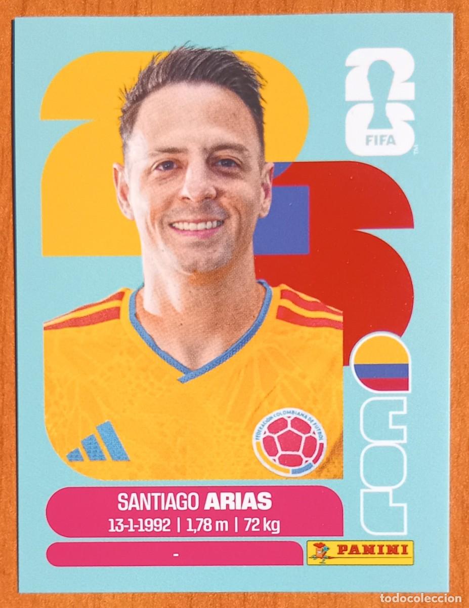 Cromos de F&uacute;tbol: Figurina Panini 2026 Cromo World Cup Usa Mundial 2026 Santiago Arias Colombia n COL 9
