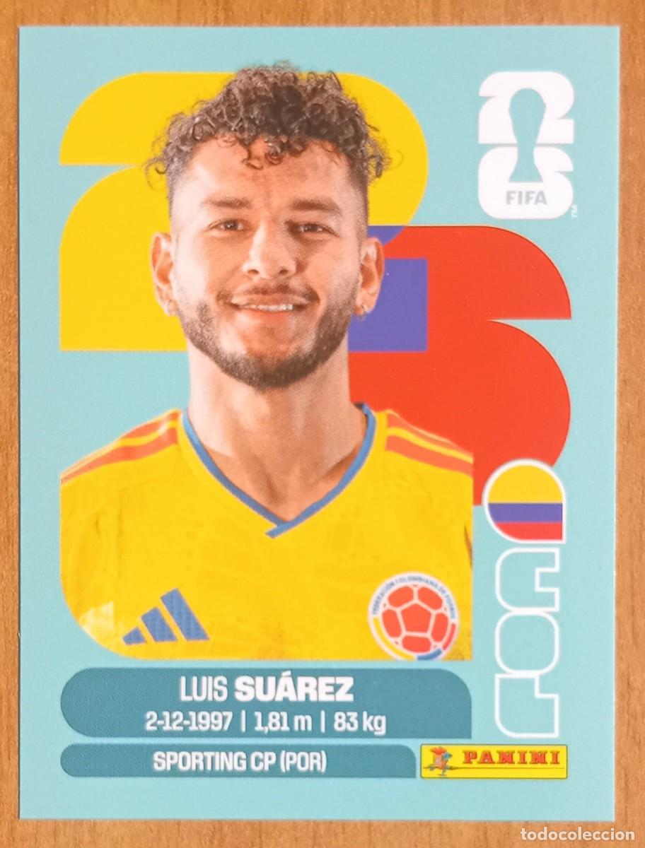 Cromos de F&uacute;tbol: Figurina Panini 2026 Cromo World Cup Usa Mundial 2026 Luis Su&aacute;rez Colombia n COL 19