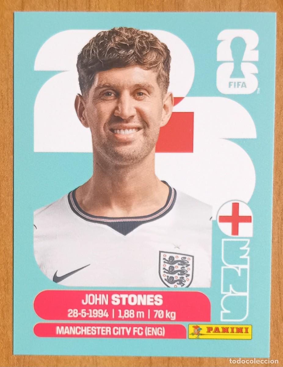 Cromos de F&uacute;tbol: Figurina Panini 2026 Cromo World Cup Usa Mundial 2026 John Stones England n ENG 3