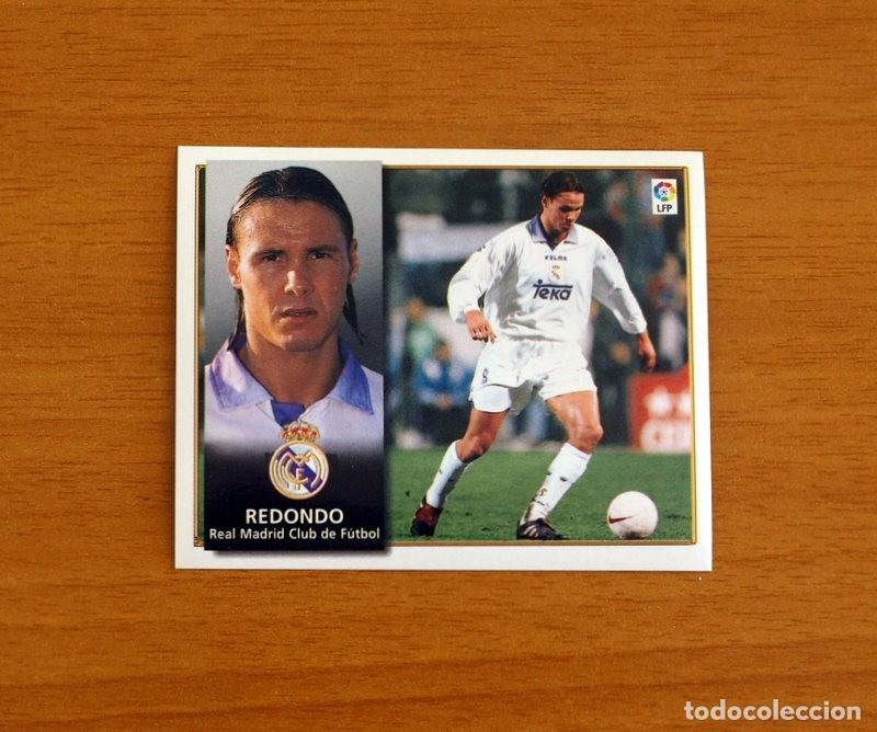 Cromos de Futebol: Real Madrid - Redondo - Ediciones Este Liga 1998-1999, 98-99 - Nunca pegado