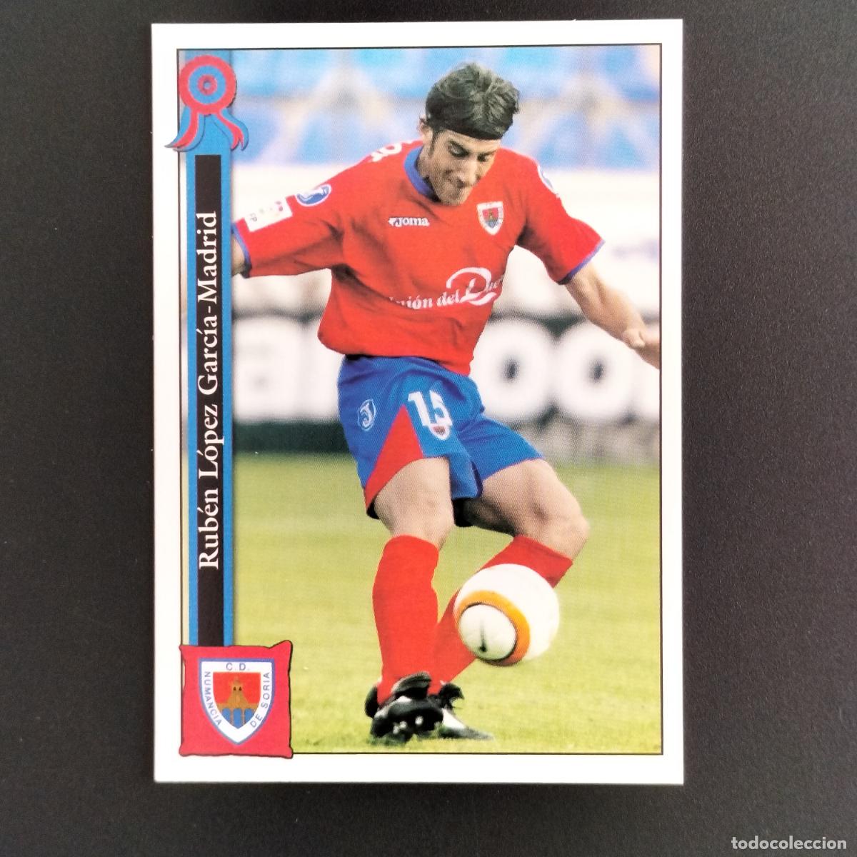 Football Stickers: 691 RUBEN LOPEZ NUMANCIA CROMOS ALBUM MUNDICROMO PLATINUM LIGA FUTBOL 2005 2006 05 06