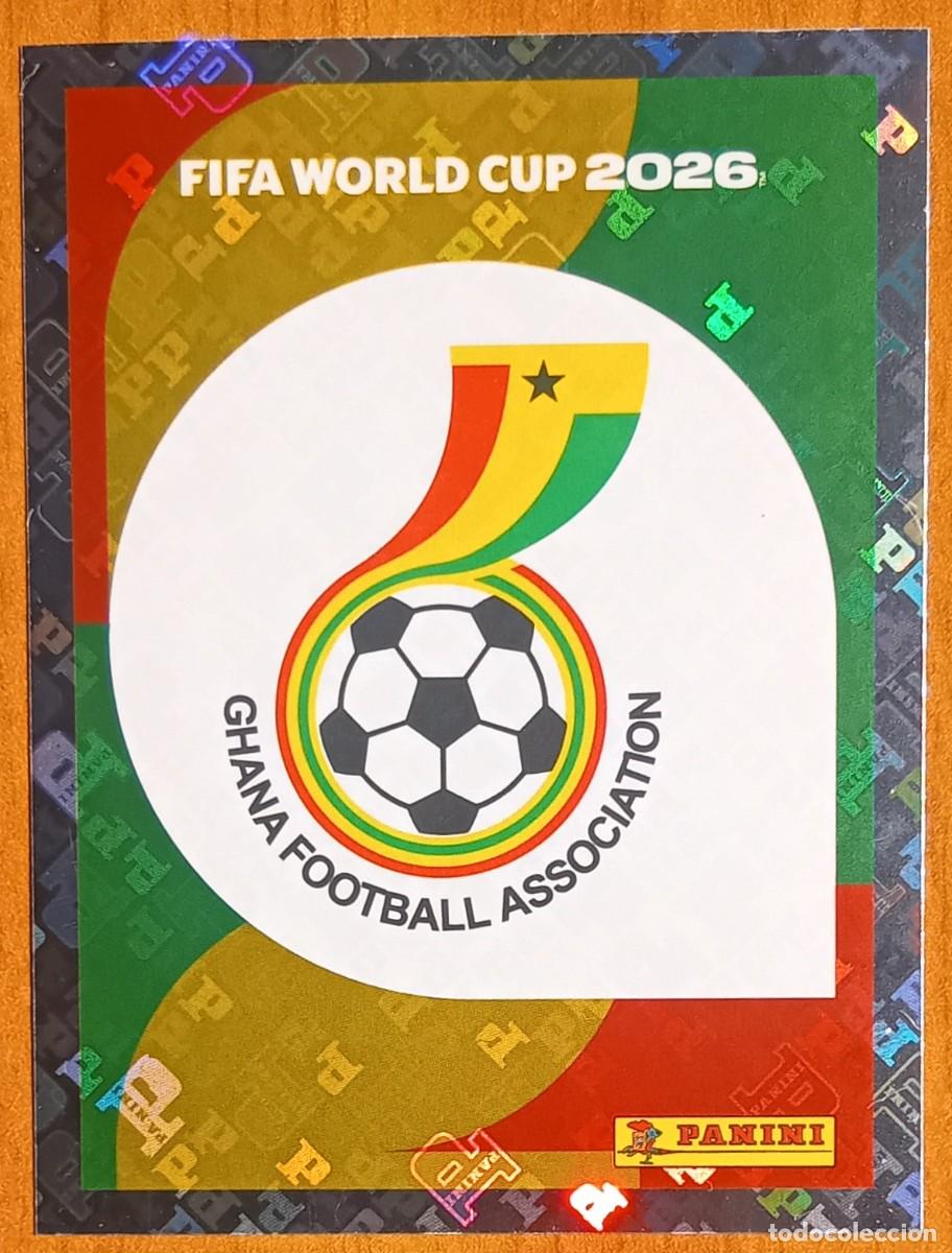 Football Stickers: Figurina Panini 2026 Cromo World Cup Usa Mundial 2026 scudetto escudo badge Ghana n GHA 1