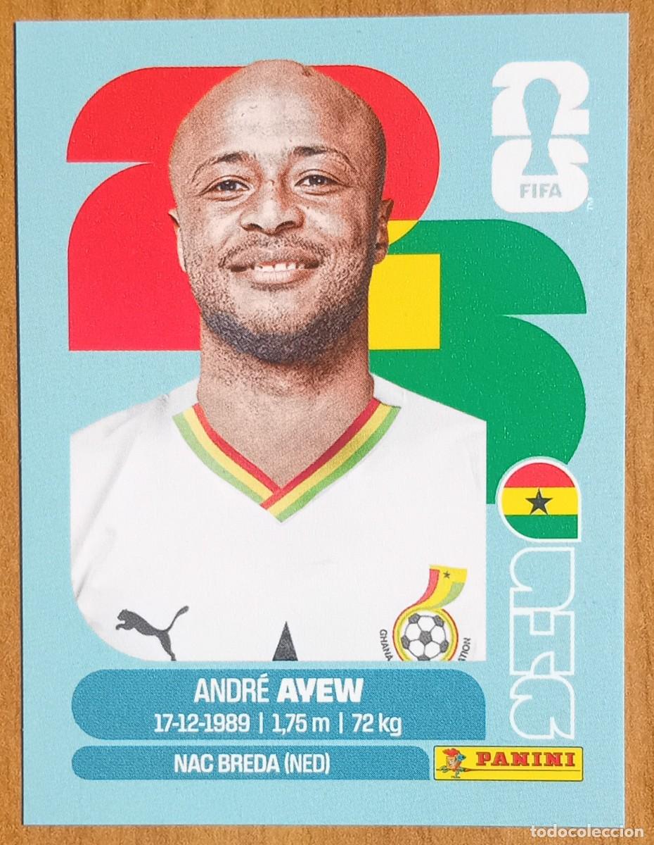Cromos de Futebol: Figurina Panini 2026 Cromo World Cup Usa Mundial 2026 Andr&eacute; Ayew Ghana n GHA 17