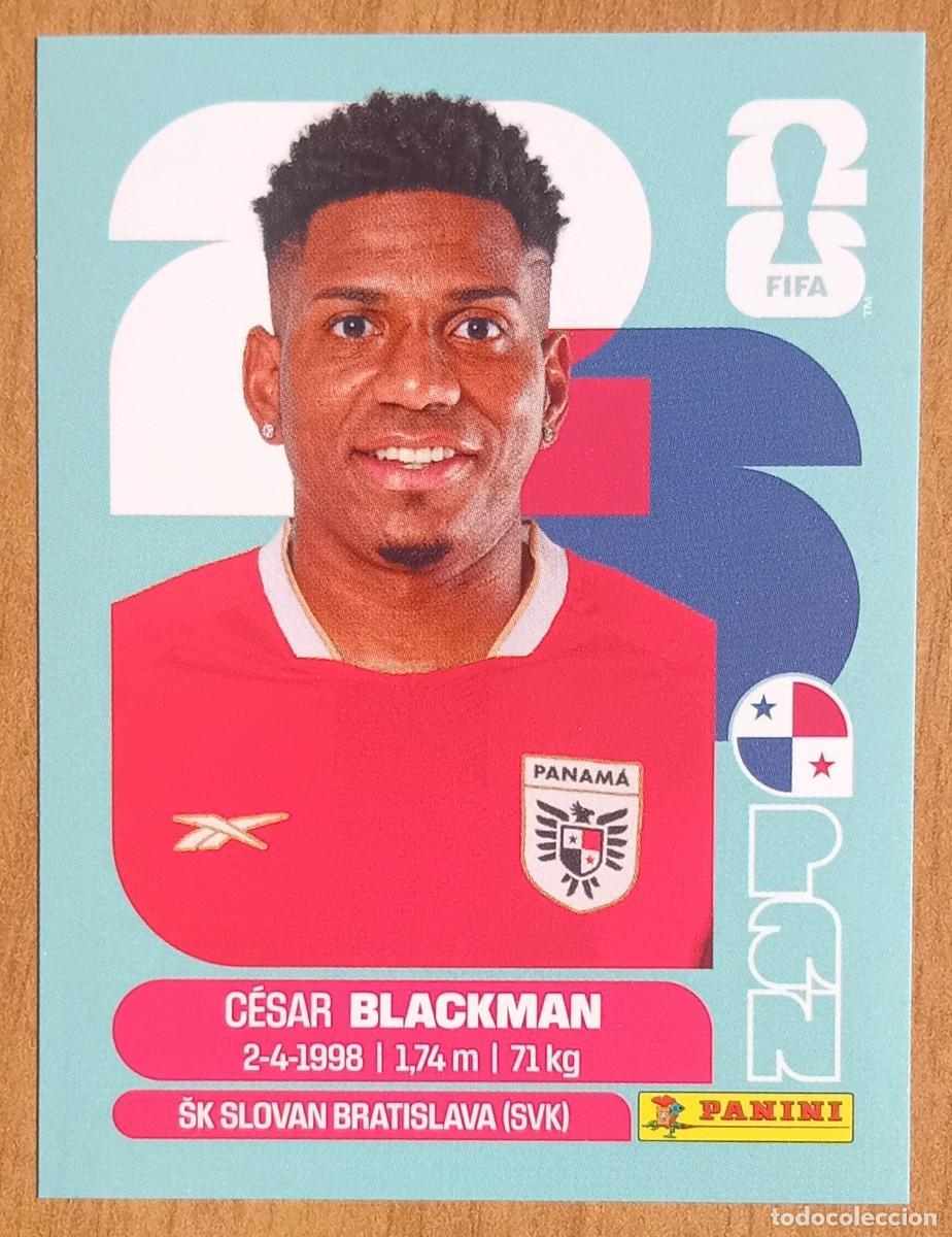 Cartes &agrave; collectionner de Football: Figurina Panini 2026 Cromo World Cup Usa Mundial 2026 C&eacute;sar Blackman Panama n PAN 9