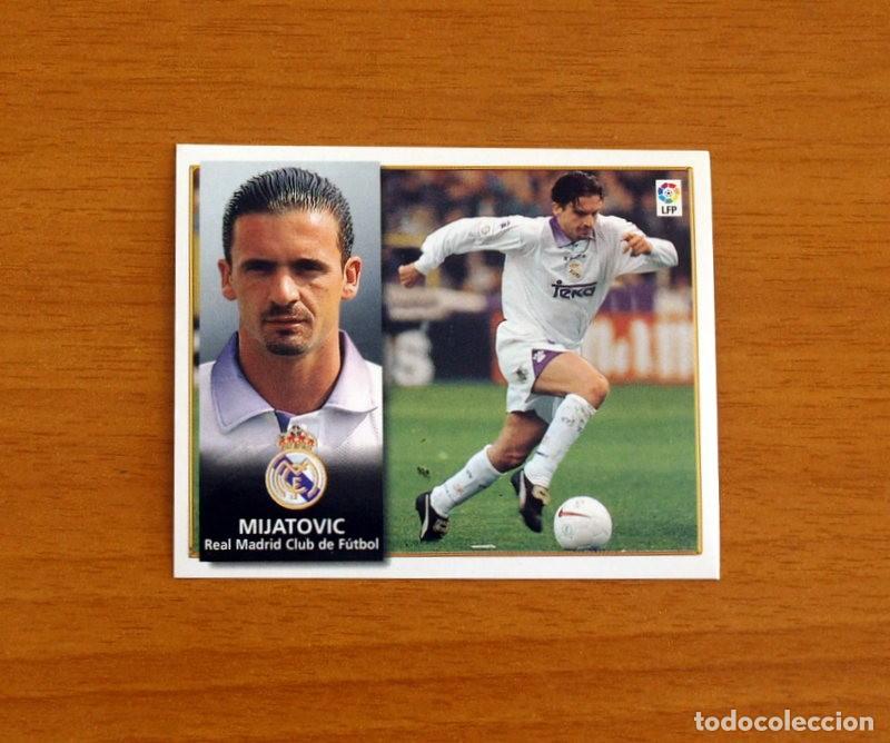 Cromos de F&uacute;tbol: Real Madrid - Mijatovic - Ediciones Este Liga 1998-1999, 98-99 - Nunca Pegado