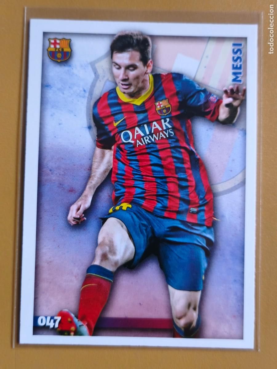 Cromos de F&uacute;tbol: messi, liga 2014 15 mundicromo