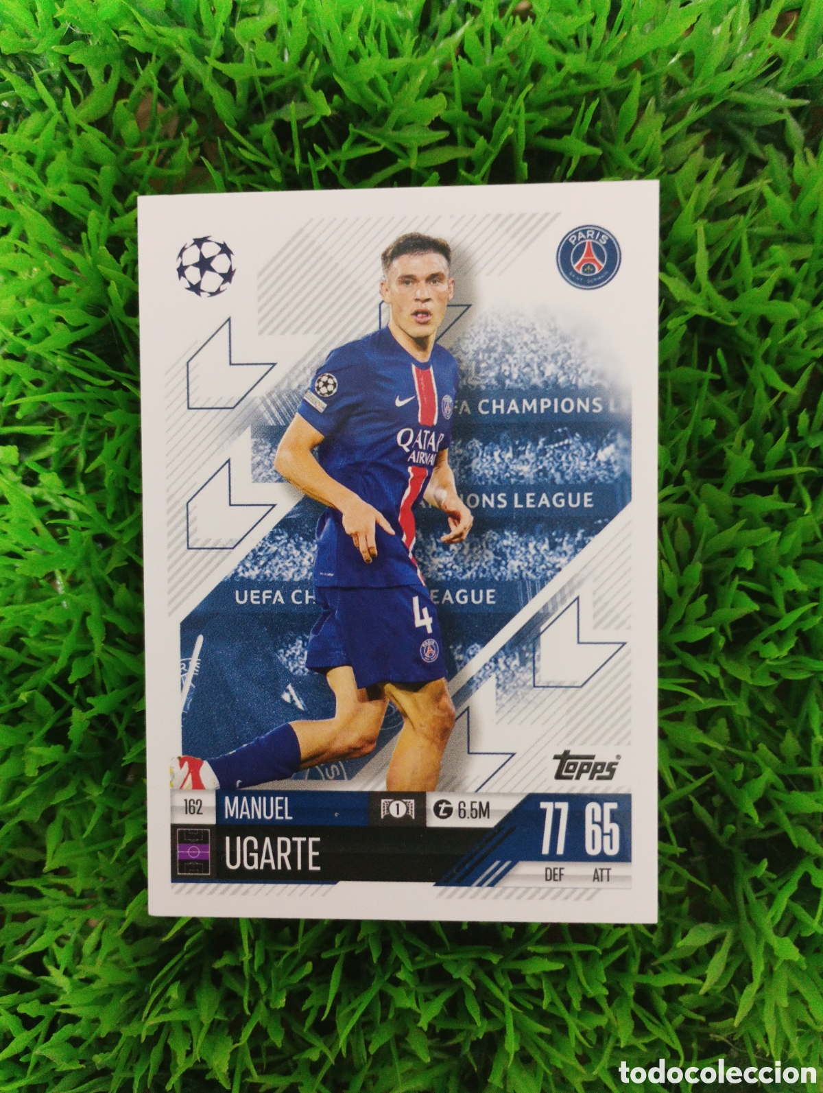 Cromos de F&uacute;tbol: Ugarte Paris Saint- Germain Match Attax 24-25 # 162