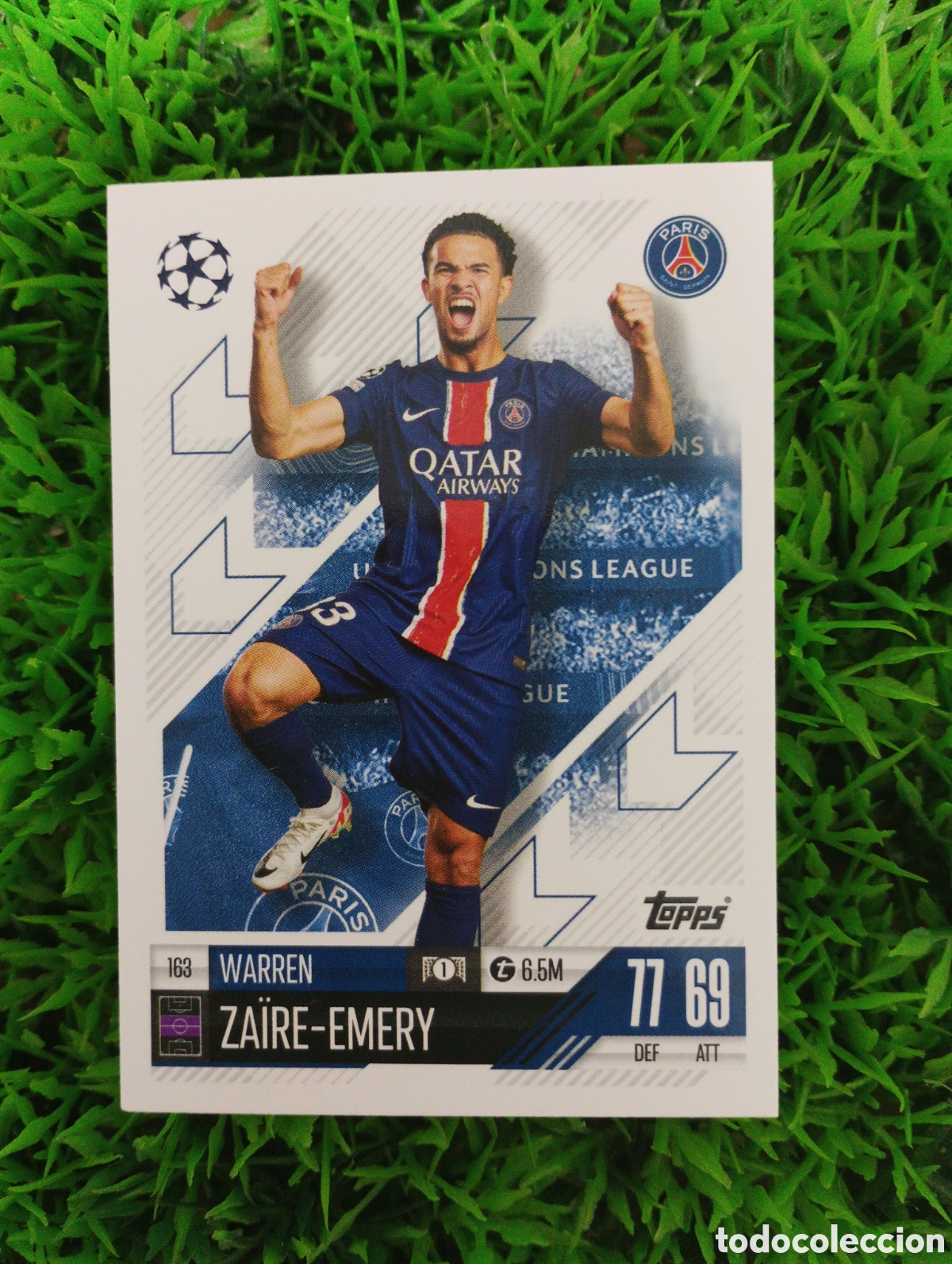 Cromos de F&uacute;tbol: Zaire -Emery Paris Saint- Germain Match Attax 24-25 # 163