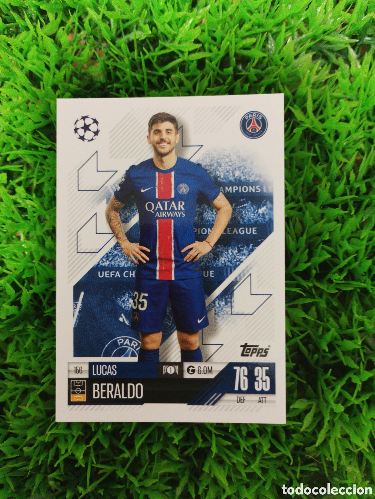 Cromos de F&uacute;tbol: Beraldo Paris Saint- Germain Match Attax 24-25 # 156