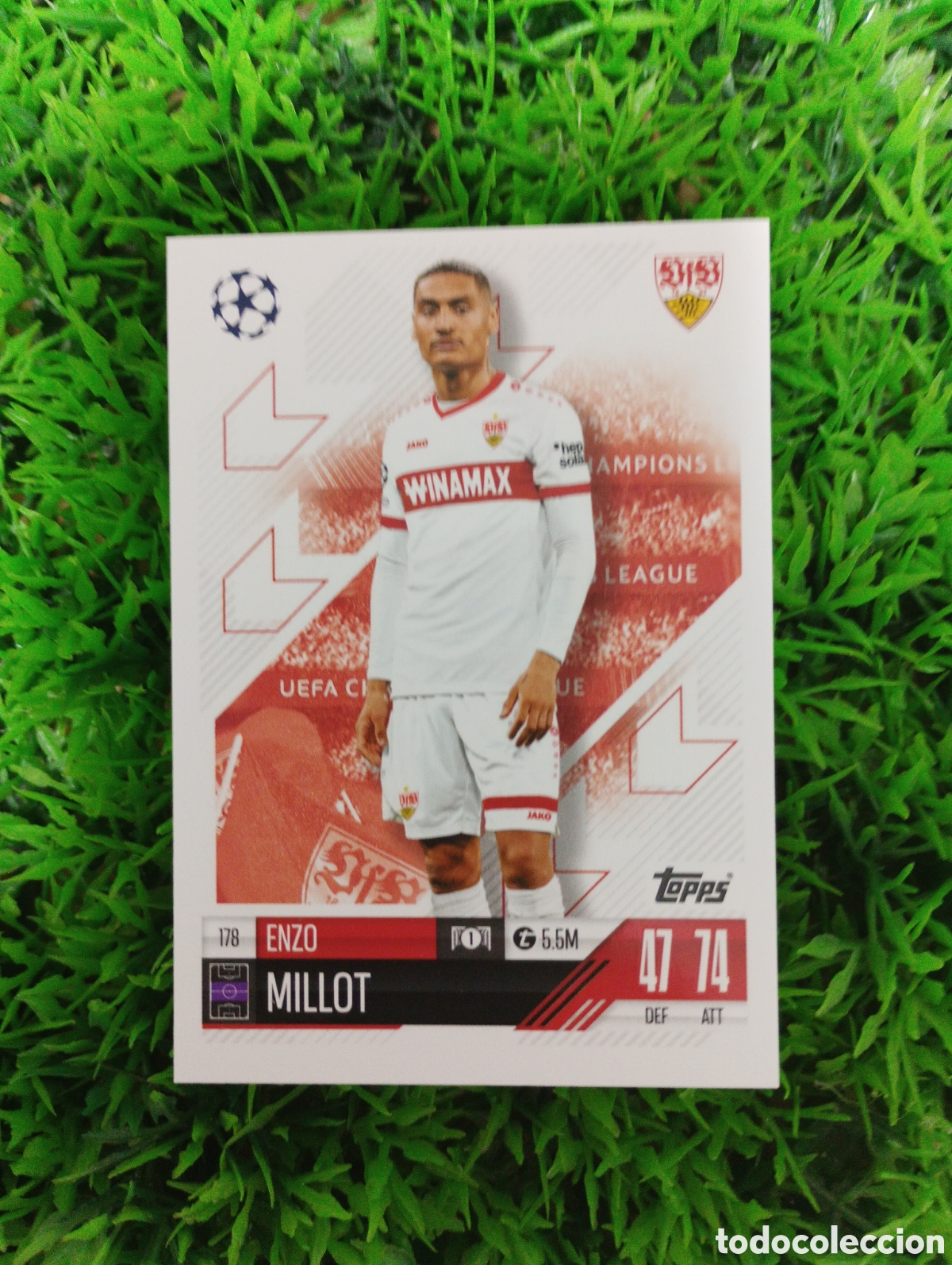 Cromos de F&uacute;tbol: Millot Stuttgart Match Attax 24-25 # 178