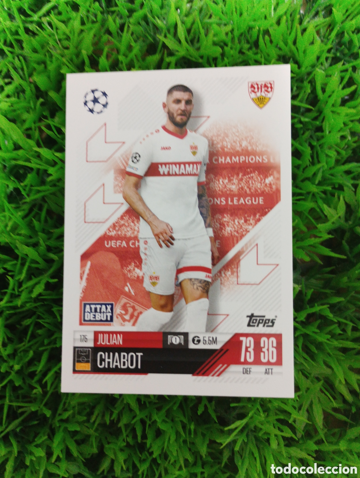 Cromos de F&uacute;tbol: Chabot Stuttgart Match Attax 24-25 # 175