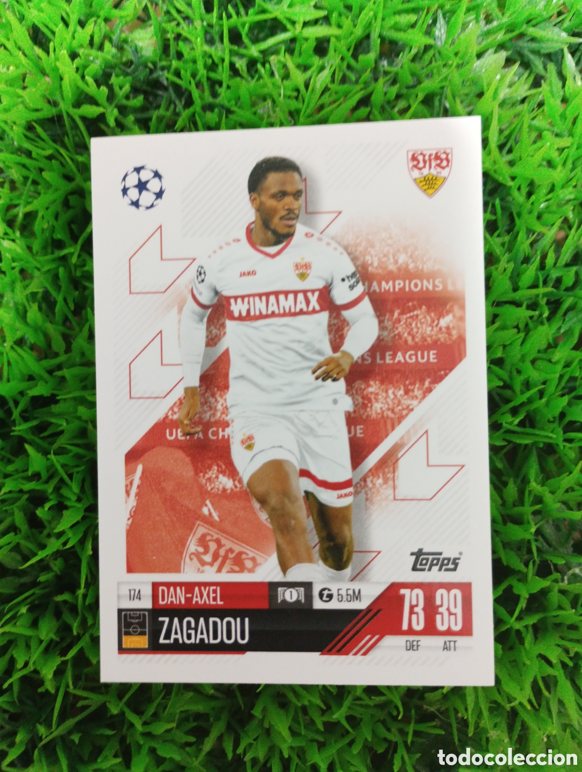 Cromos de F&uacute;tbol: Zagadou Stuttgart Match Attax 24-25 # 174