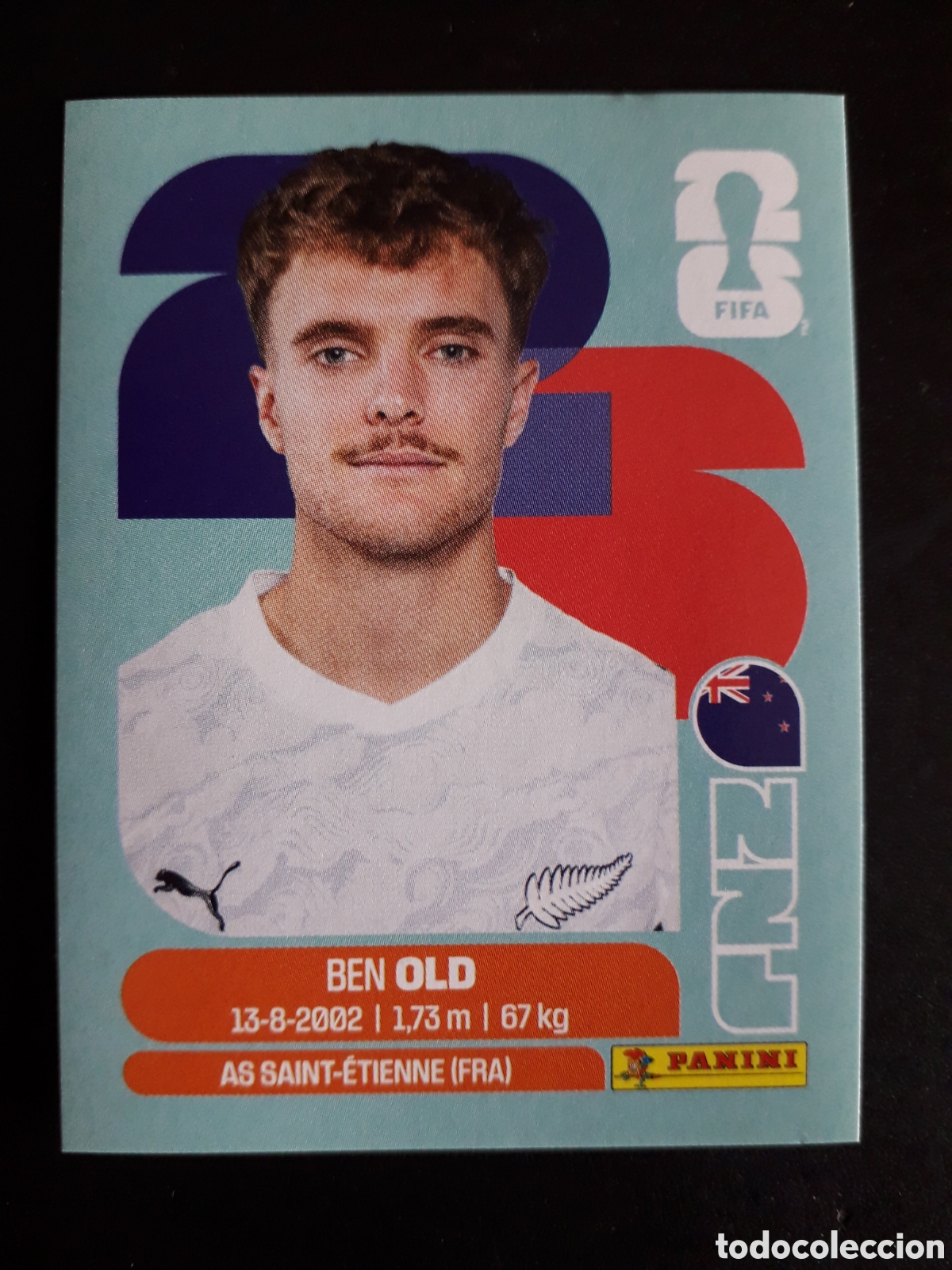 Cromos de F&uacute;tbol: OLD NUEVA ZELANDA NZL 16 MUNDIAL F&Uacute;TBOL 2026 FIFA WORLD CUP PANINI SIN PEGAR PEDIDO M&Iacute;NIMO 3&euro;.