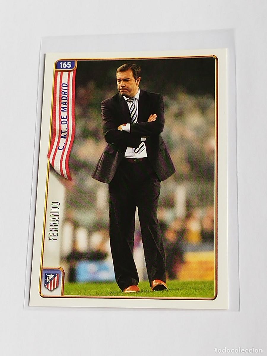 Cromos de F&uacute;tbol: FERNANDO #165 ATL&Eacute;TICO MADRID - MUNDICROMO LAS FICHAS DE LA LIGA 2004 2005 - MC SPORT 04 05 CROMO