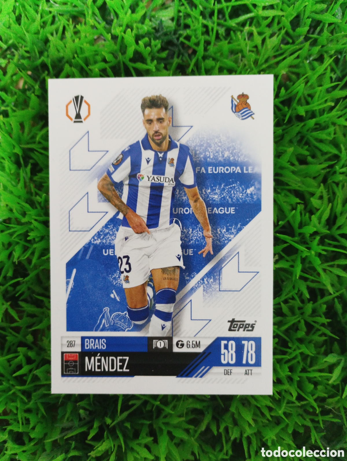 Cromos de F&uacute;tbol: Brais Mendez Real Sociedad Match Attax 24-25 # 287
