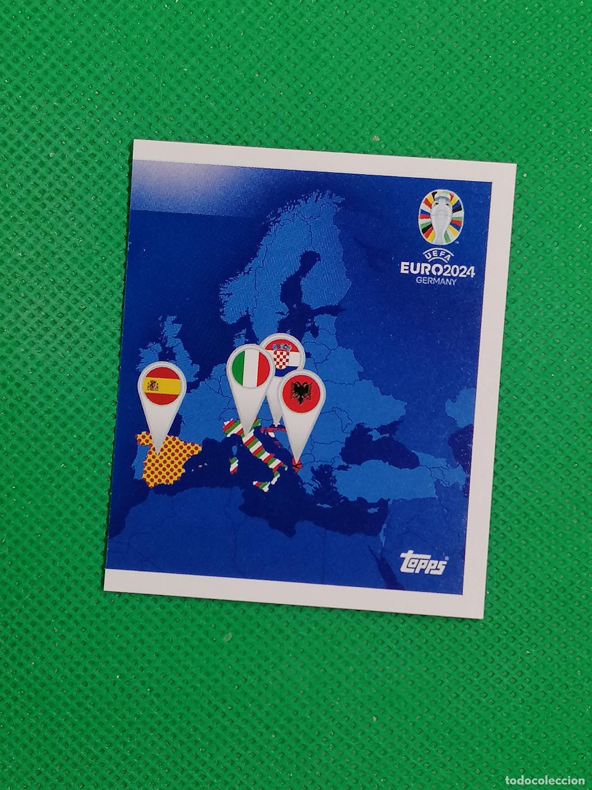 Cromos de F&uacute;tbol: GB 2 GB2 GROUP B ⚽ TOPPS EURO 2024 24 GERMANY STICKERS ⚽