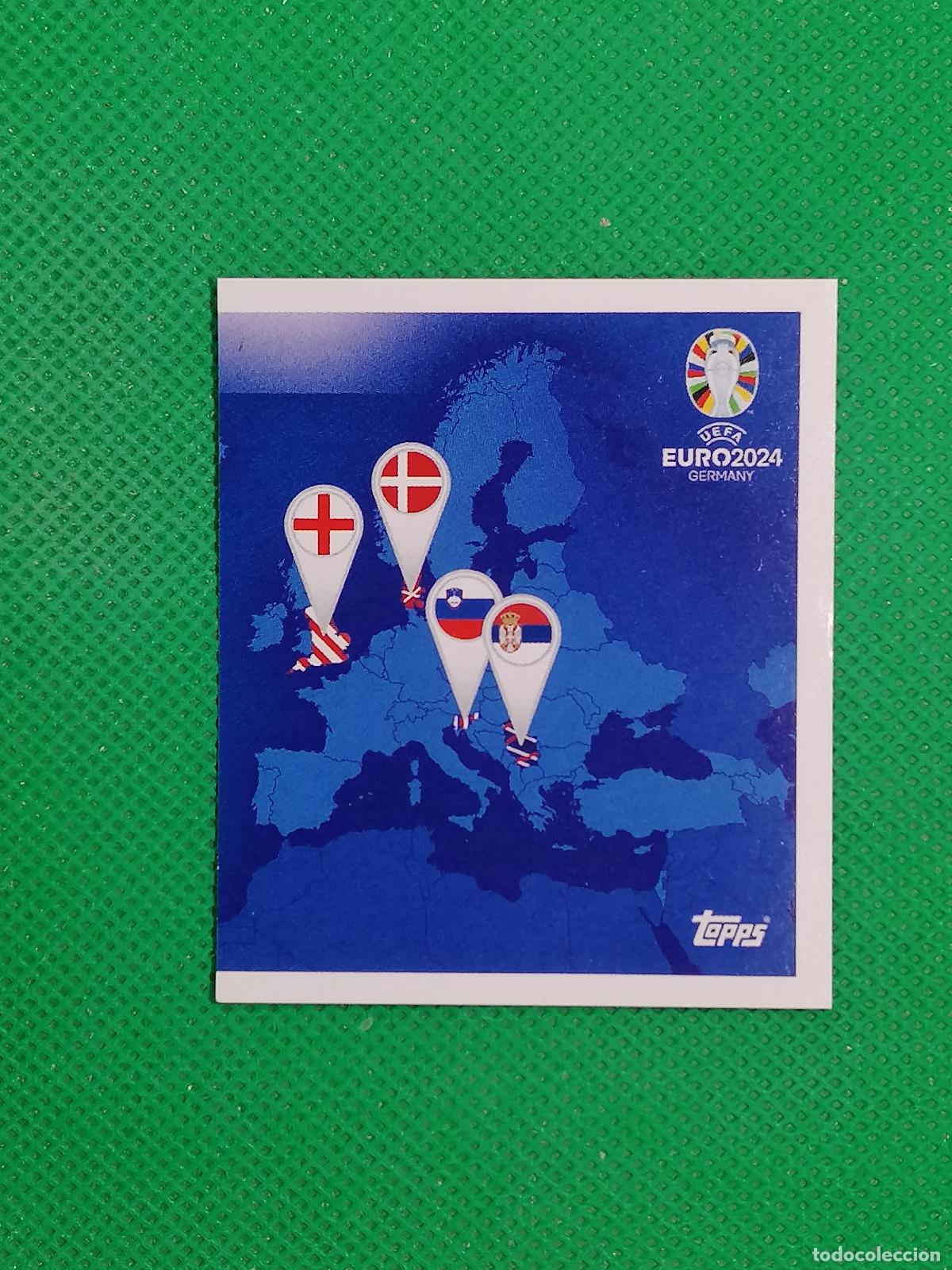 Cromos de F&uacute;tbol: GC 2 GC2 GROUP C ⚽ TOPPS EURO 2024 24 GERMANY STICKERS ⚽
