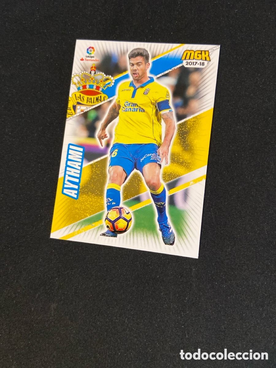 Figurine di Calcio: AYTHAMI 304 (LAS PALMAS) PANINI MEGACRACKS 2017-2018 17 18 CROMO CARTA M-2