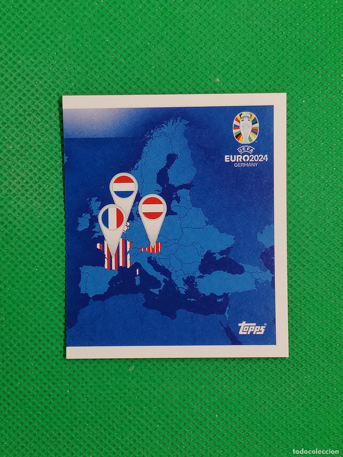 Cromos de F&uacute;tbol: GD 2 GD2 GROUP D ⚽ TOPPS EURO 2024 24 GERMANY STICKERS ⚽