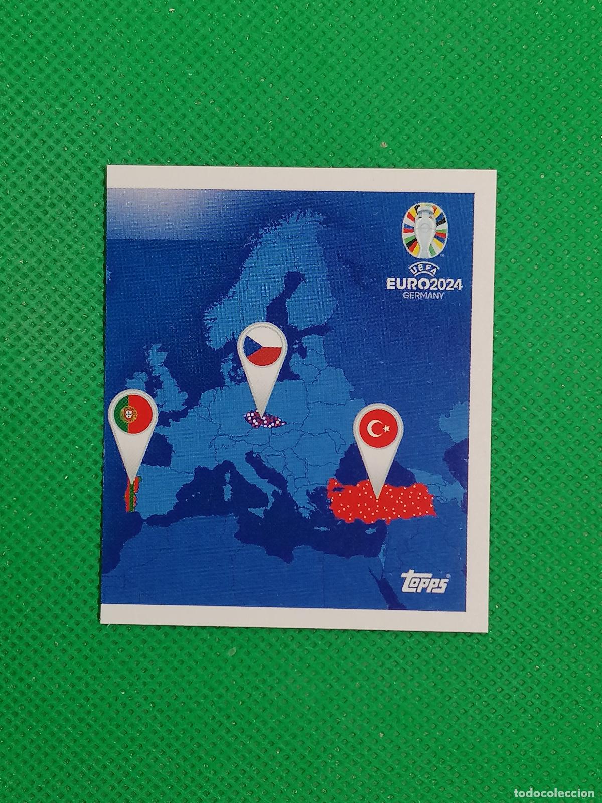 Cromos de F&uacute;tbol: GF 2 GF 2 GROUP F ⚽ TOPPS EURO 2024 24 GERMANY STICKERS ⚽