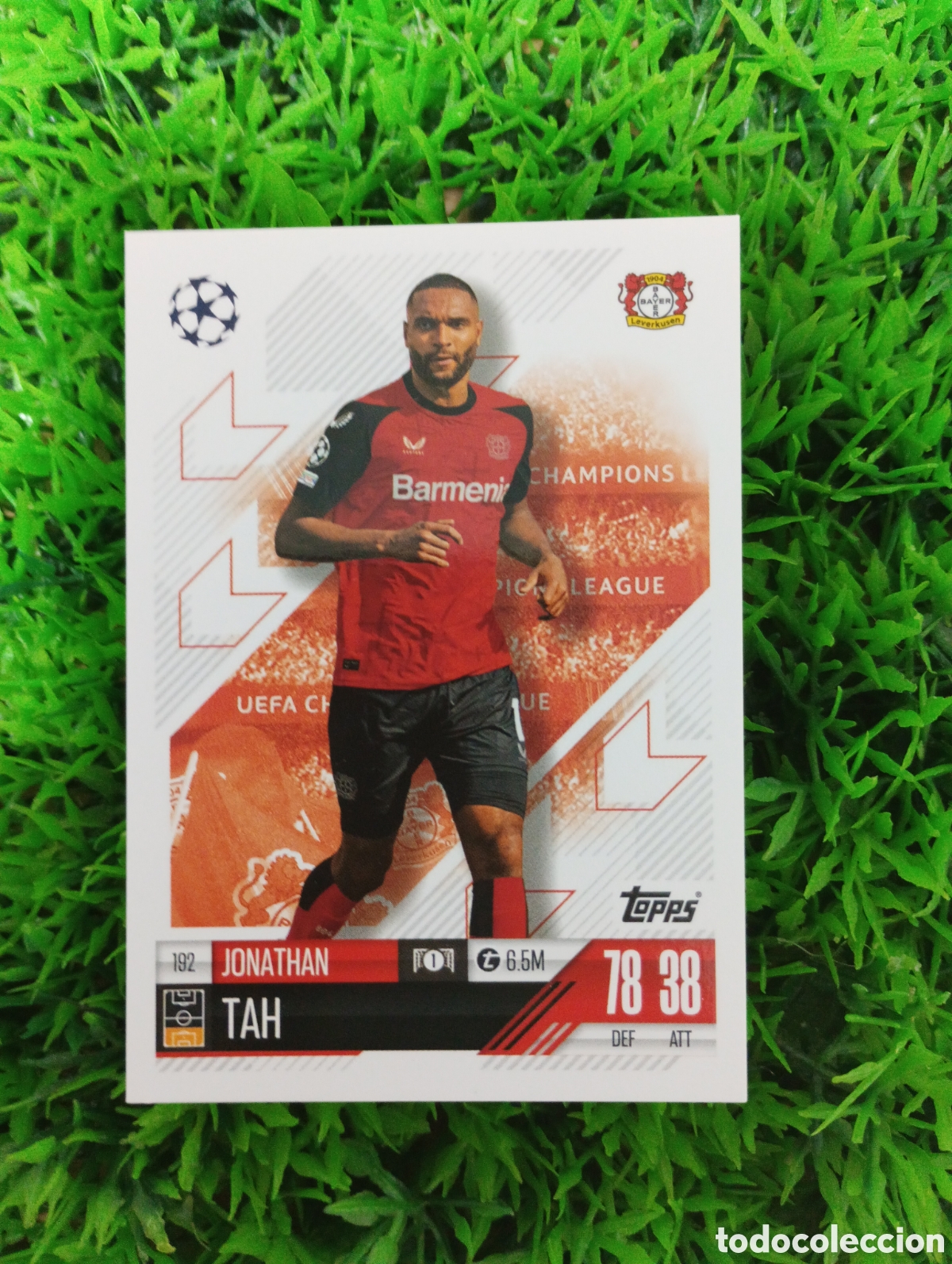 Cromos de F&uacute;tbol: Tah Bayer Leverkusen Match Attax 24-25 # 192