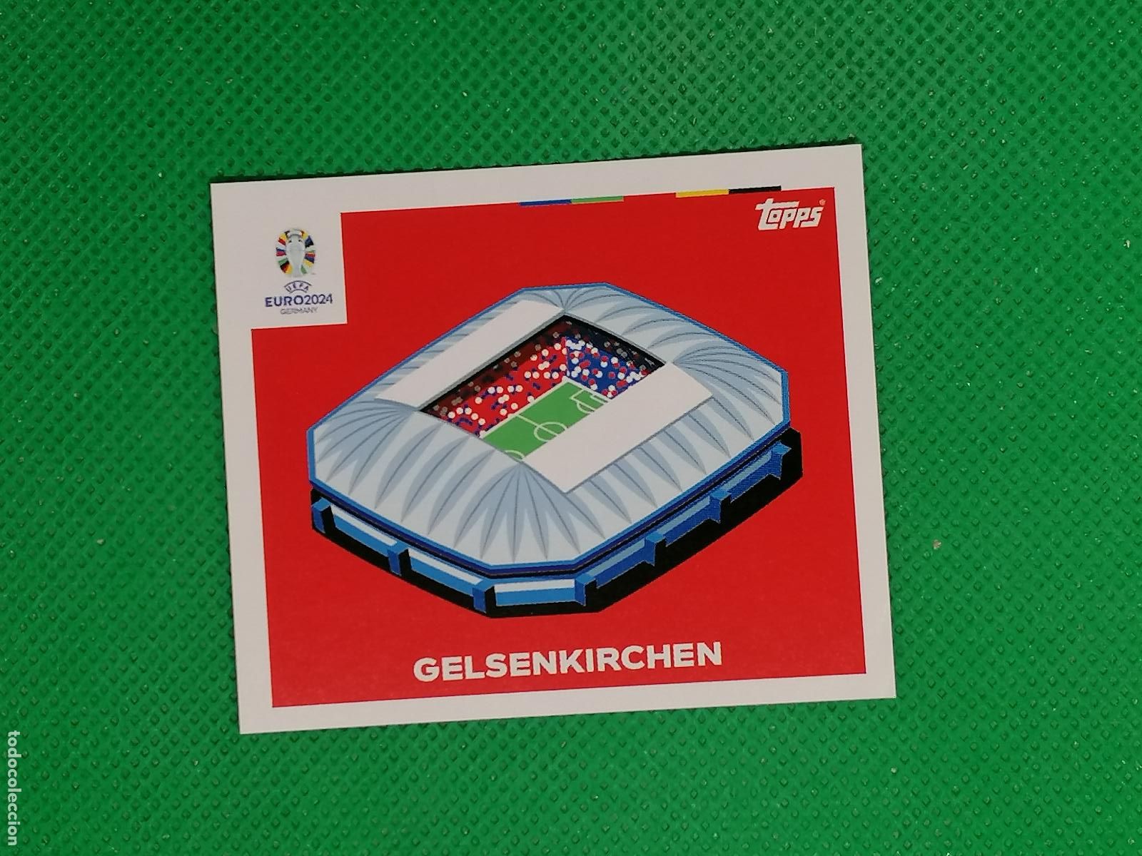 Cromos de F&uacute;tbol: EURO 6 EURO6 GELSENKIRCHEN ⚽ TOPPS EURO 2024 24 GERMANY STICKERS ⚽