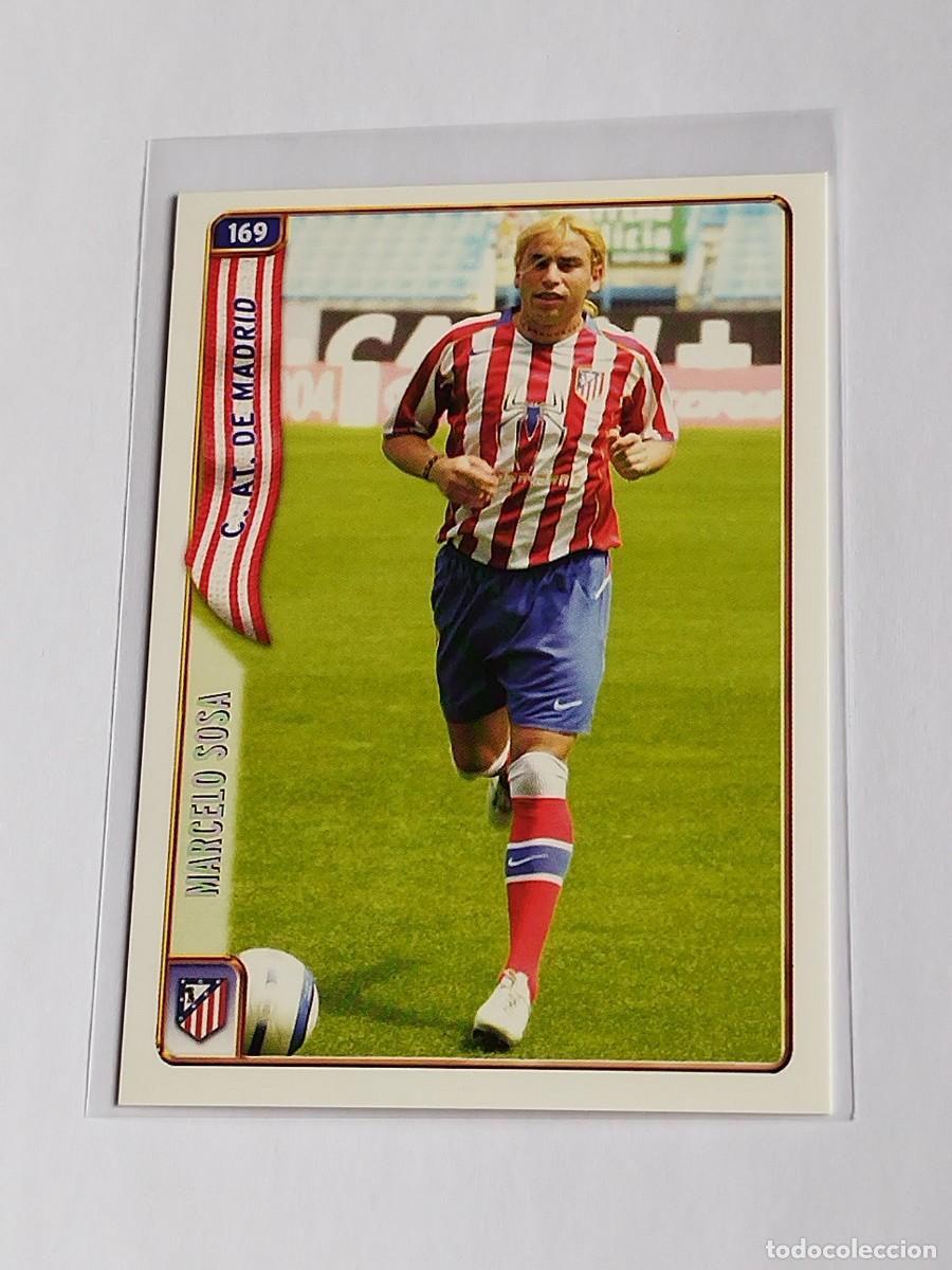 Fu&szlig;ball-Sticker: MARCELO SOSA #169 ATL&Eacute;TICO MADRID - MUNDICROMO LAS FICHAS DE LA LIGA 2004 2005 - MC SPORT 04 05