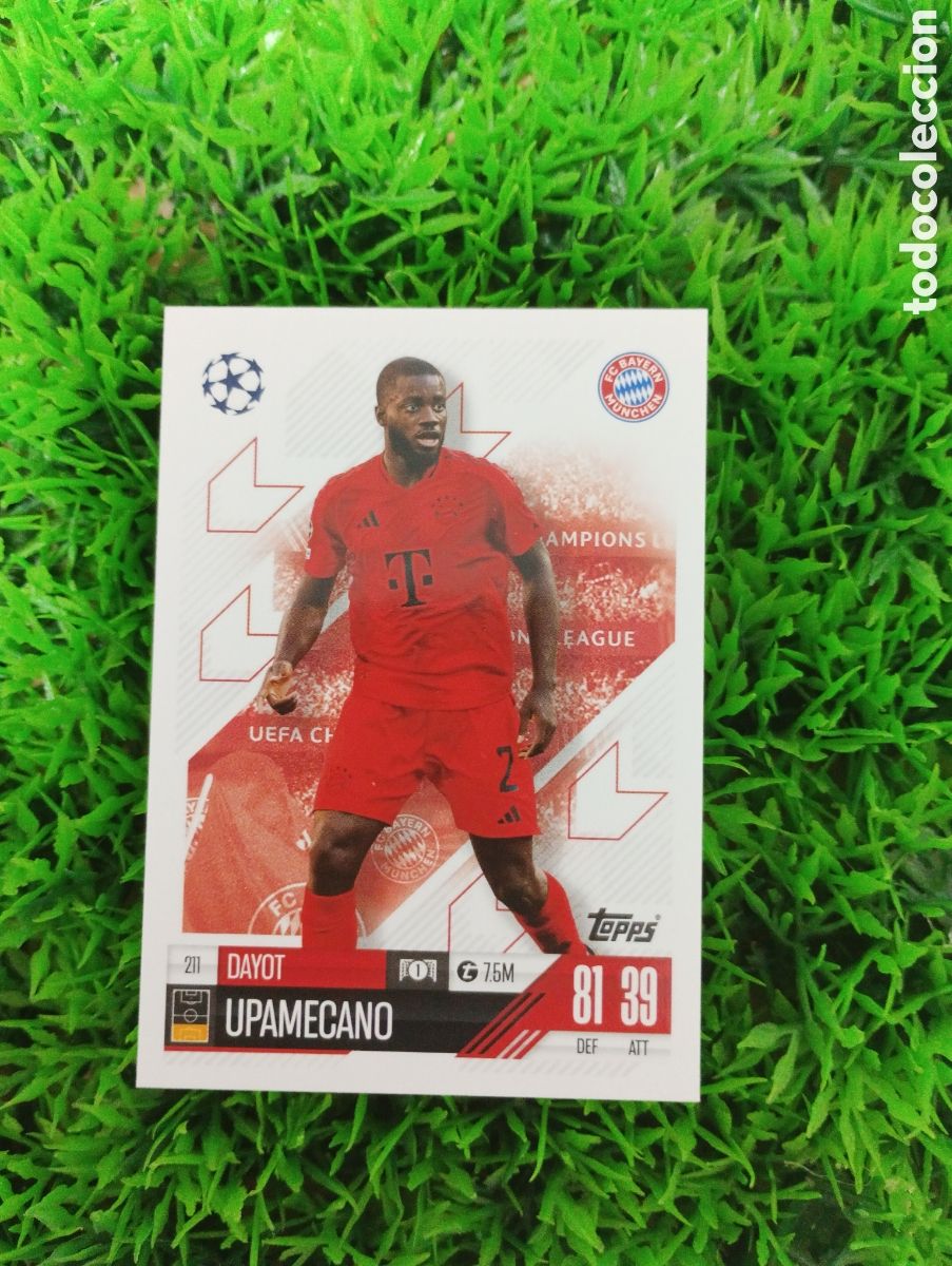 Fu&szlig;ball-Sticker: Upamecano Bayern Munich Match Attax 24-25 # 211