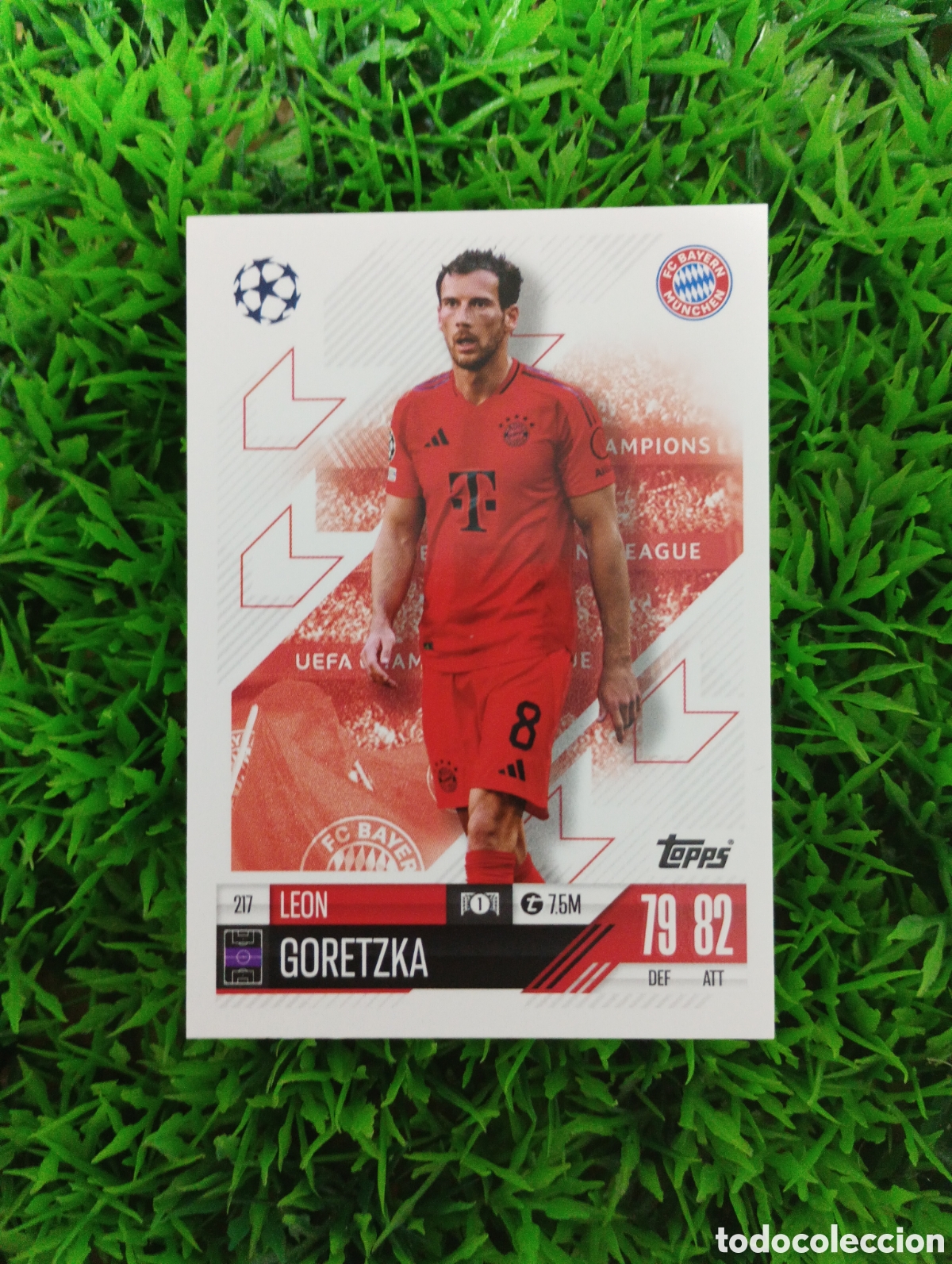 Cromos de F&uacute;tbol: Goretzka Bayern Munich Match Attax 24-25 # 217