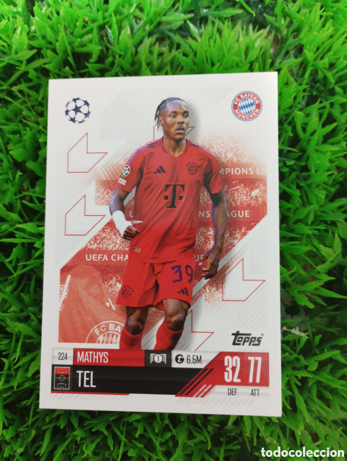 Cromos de F&uacute;tbol: Tel Bayern Munich Match Attax 24-25 # 224