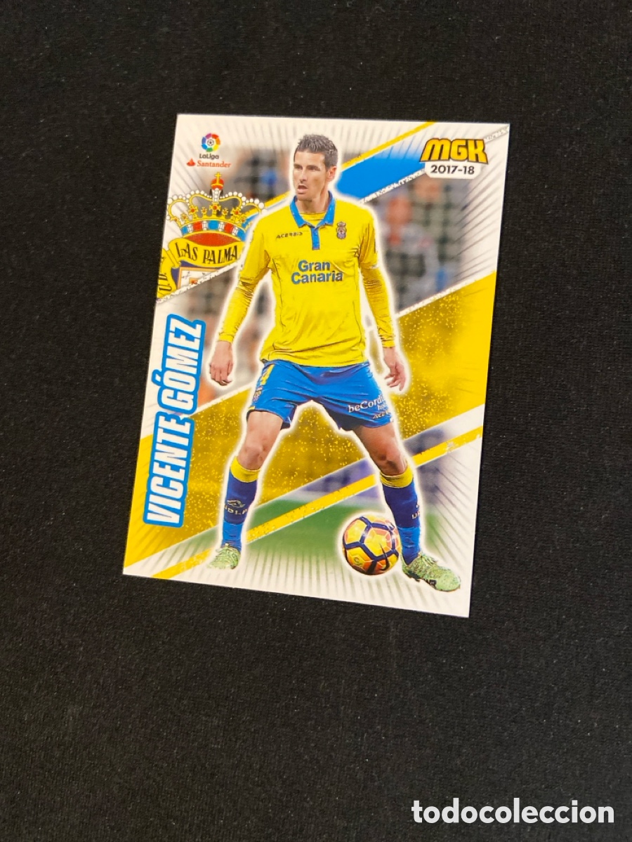 Cromos de F&uacute;tbol: VICENTE GOMEZ 308 (LAS PALMAS)