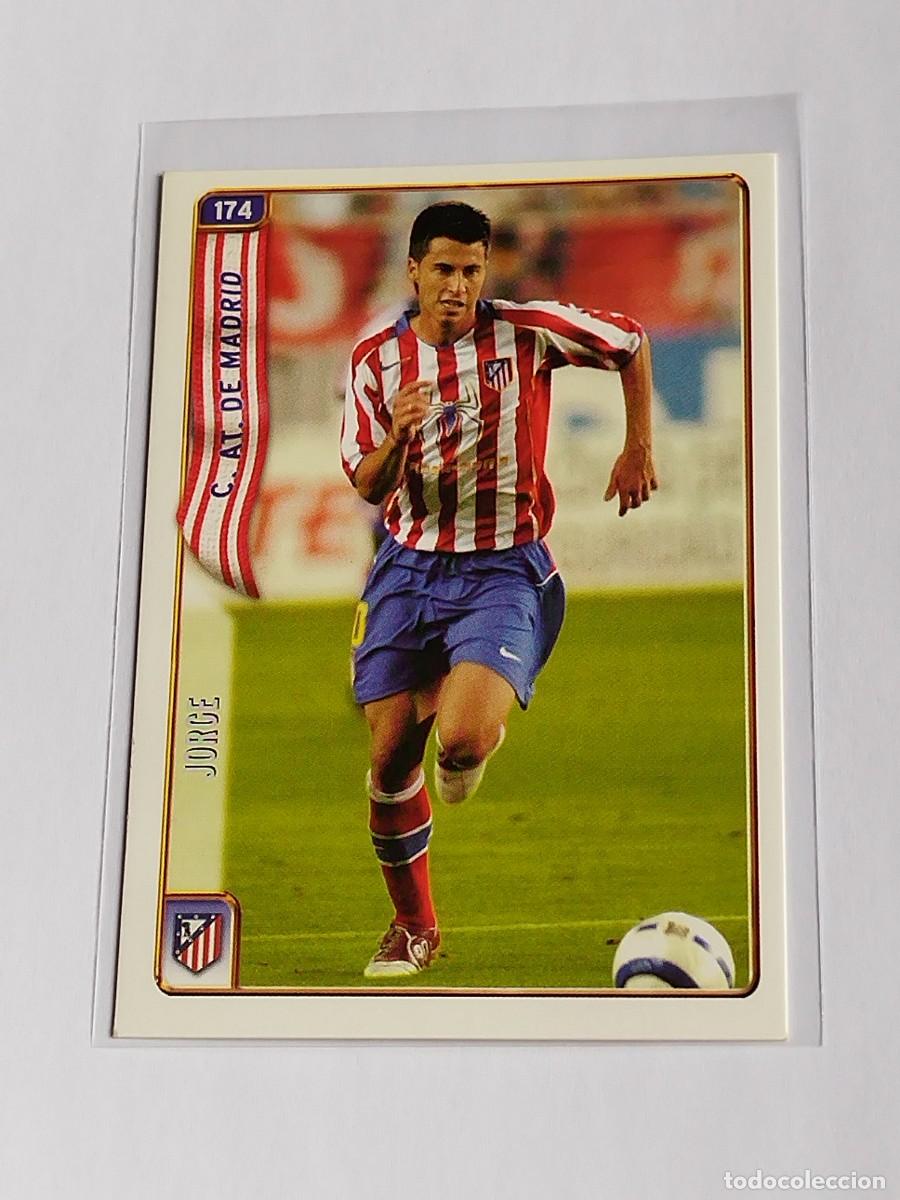 Cromos de F&uacute;tbol: JORGE ALTA #174 ATL&Eacute;TICO MADRID - MUNDICROMO LAS FICHAS DE LA LIGA 2004 2005 - MC SPORT 04 05