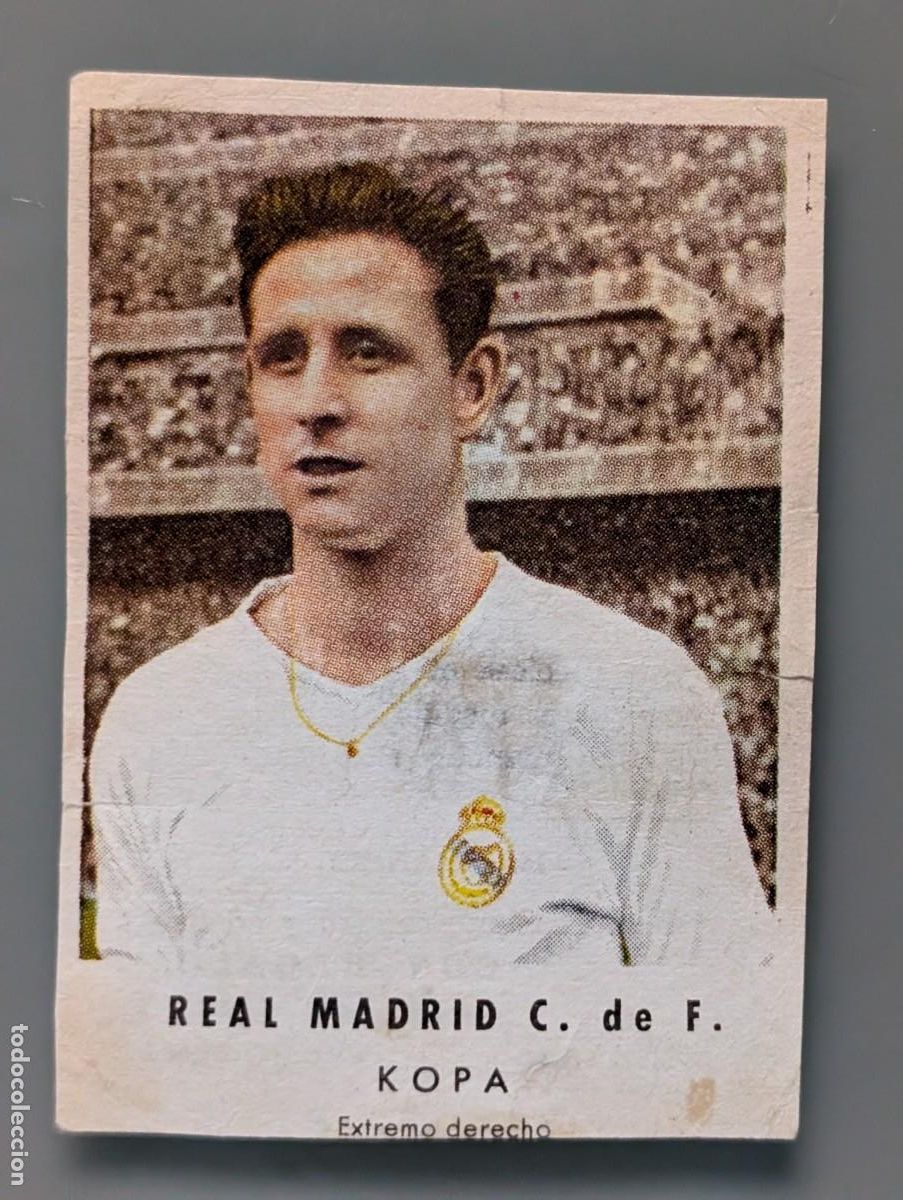 Cromos de F&uacute;tbol: RARO CROMO RARE CARD KOPA REAL MADRID CHOCOLATES GRANELL FOOTBALL FUTBOL PUSKAS DI STEFANO TOP STAR