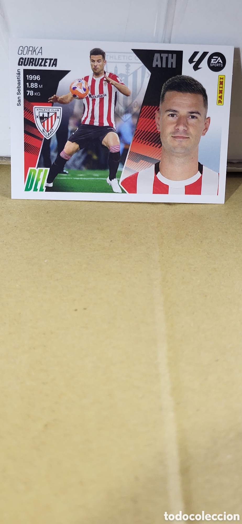 Cartes &agrave; collectionner de Football: GURUZETA ATHLETIC CLUB N&ordm; 19 LIGA ESTE 25 26 2025 2026 PANINI