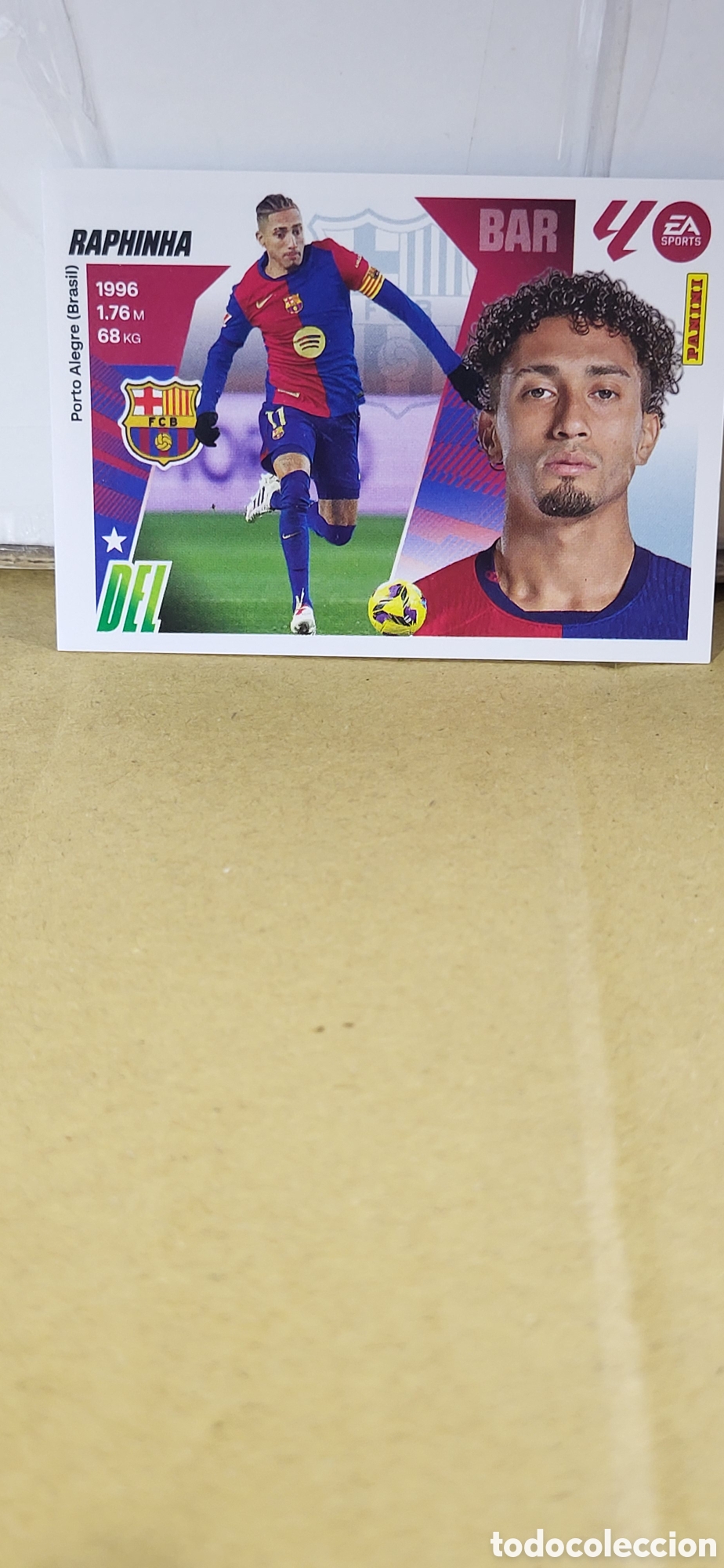 Cromos de Futebol: RAPHINHA FC BARCELONA BAR&Ccedil;A N&ordm; 18 LIGA ESTE 25 26 2025 2026 PANINI