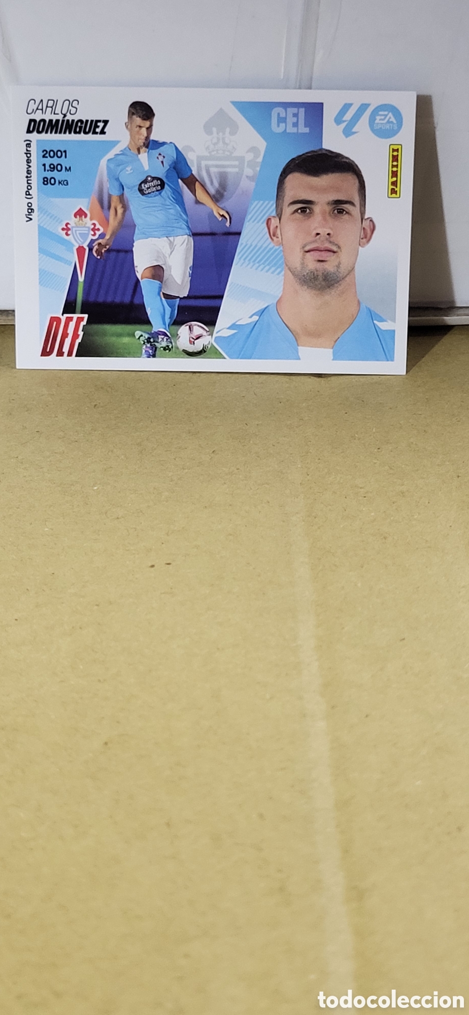 Figurine di Calcio: DOMINGUEZ RC CELTA N&ordm; 7 A LIGA ESTE 25 26 2025 2026 PANINI